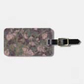 花、葉およびカムフラージュ ラゲッジタグ (正面横)