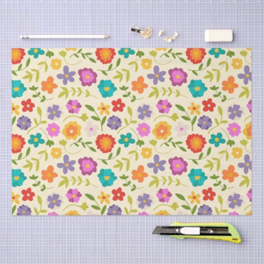 花 薄葉紙 (クラフト)