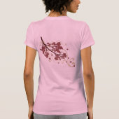 花 - 親 Tシャツ (裏面)