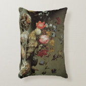 花・貝殻・昆虫バルタサール・ファン・デル・アスト アクセントクッション (正面(垂直))