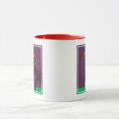 花 |赤い花束 マグカップ (中央)