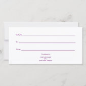 花 – 赤い金ゴールド模様 (裏面)