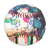 花 野球ボール (正面)