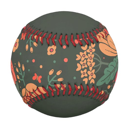 花 野球ボール (正面)