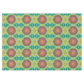 花 – 金ゴールド – フラクタル2 テーブルクロス (正面(横))