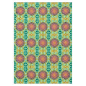 花 – 金ゴールド – フラクタル2 テーブルクロス (正面)