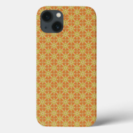 花、錆、緑、クリーム:ケース – メイトiPadケース iPhone 13ケース