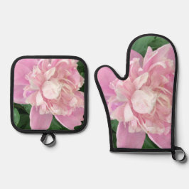 花 鍋つかみ&鍋敷きセット