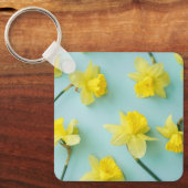 花 |黄色の水仙 キーホルダー (正面)