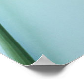 花 |黄色の水仙 ポスター (角)