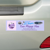 花#13 バンパーステッカー (車上)