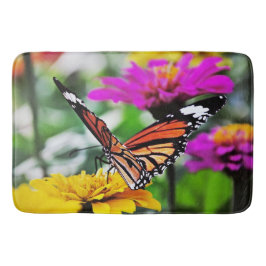 花#2の蝶 バスマット
