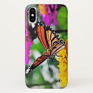 花#2の蝶 iPhone X ケース