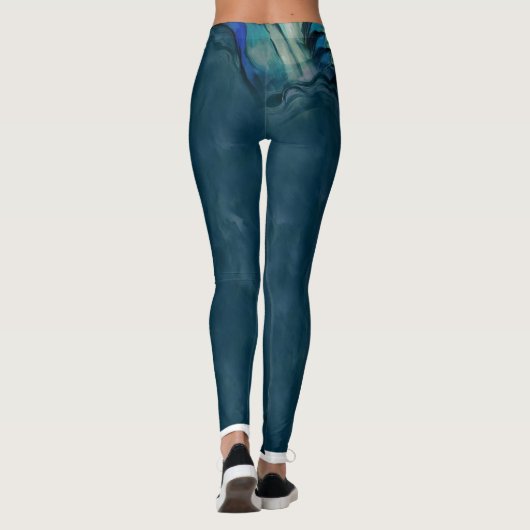 "花" 7のレギンス レギンス (裏面)