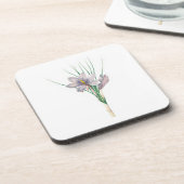 花： A007秋クロッカス –  コースター (左側)