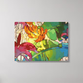 '花' - Arman Manookian キャンバスプリント (正面)