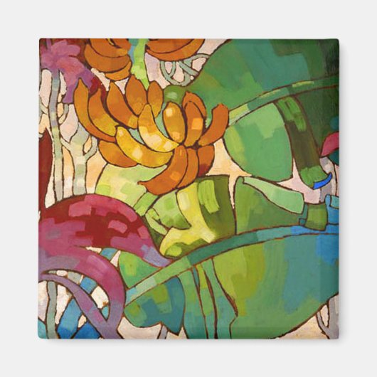 '花' - Arman Manookian Magnet マグネット (正面)