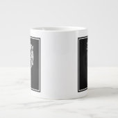 花 | B&Wアリウムフラワーバッド ジャンボコーヒーマグカップ (正面)