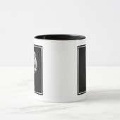 花 | B&Wアリウムフラワーバッド マグカップ (中央)