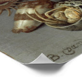 花 – Balthasar van der Astファインアートポスター ポスター (角)