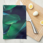 花 | Bird of Paradise キッチンタオル (四つ折り)