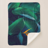 花 | Bird of Paradise シェルパブランケット (正面)