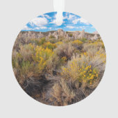 花 | Blooming Sagebrush California オーナメント (裏面)