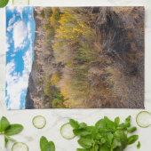 花 | Blooming Sagebrush California キッチンタオル (折り畳み)