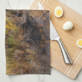 花 | Blooming Sagebrush California キッチンタオル (四つ折り)