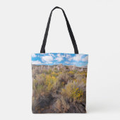 花 | Blooming Sagebrush California トートバッグ (裏面)