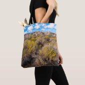 花 | Blooming Sagebrush California トートバッグ (クローズアップ)