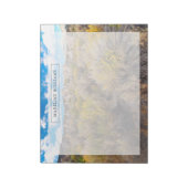 花 | Blooming Sagebrush California ノートパッド (回転)