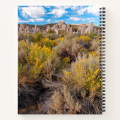 花 | Blooming Sagebrush California ノートブック (裏面)