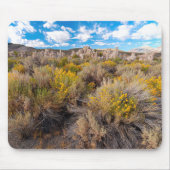 花 | Blooming Sagebrush California マウスパッド (正面)