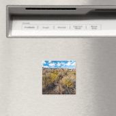 花 | Blooming Sagebrush California マグネット (インサイチュ (食洗機))