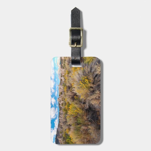 花 | Blooming Sagebrush California ラゲッジタグ (正面縦)
