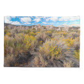 花 | Blooming Sagebrush California 枕カバー (裏面)