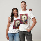 花、c.1886が付いているフィンセント・ファン・ゴッホ|の静物画 tシャツ (ユニセックス)