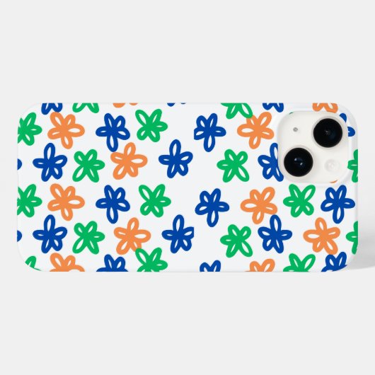 花 Case-Mate iPhoneケース (裏面 (横))