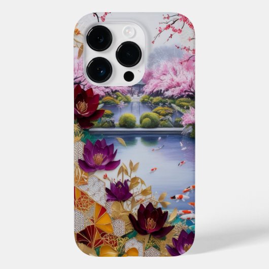 花 Case-Mate iPhoneケース (裏面)