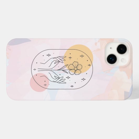 花 Case-Mate iPhoneケース (裏面 (横))