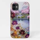 花 Case-Mate iPhoneケース (裏面)