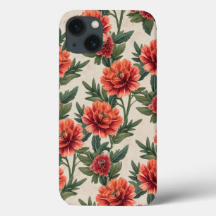 花 iPhone 13ケース