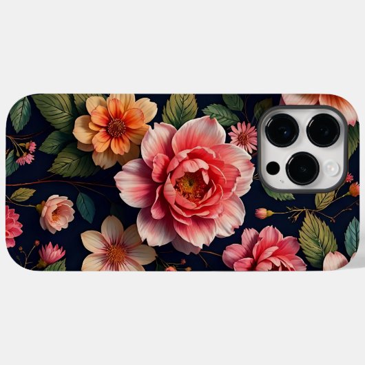 花 Case-Mate iPhoneケース (裏面 (横))