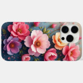 花 Case-Mate iPhoneケース (裏面 (横))