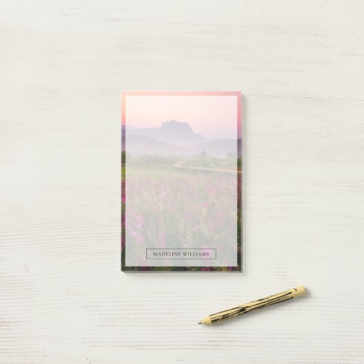 花 Chiang Dao, Chiang Mai,タイ ポストイット (デスク上)