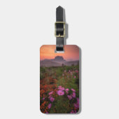 花 Chiang Dao, Chiang Mai，タイ ラゲッジタグ (正面縦)