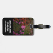 花 Chiang Dao, Chiang Mai，タイ ラゲッジタグ (裏面横)