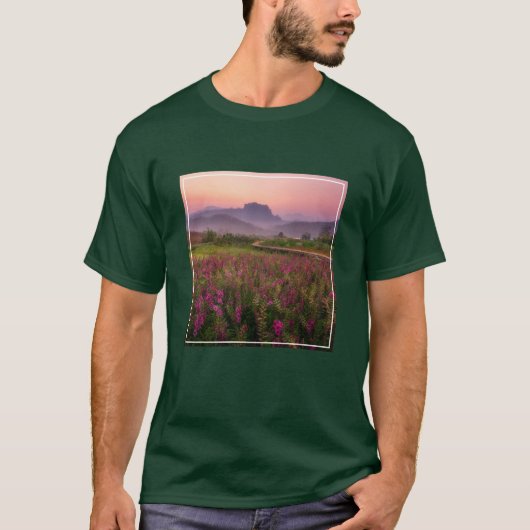 花 Chiang Dao, Chiang Mai，タイ Tシャツ (正面)