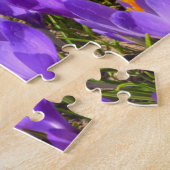 花 | Crocus Pirin Mountain Park Bulgia ジグソーパズル (側面)